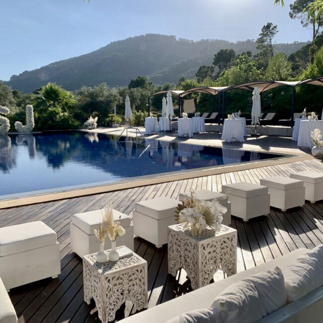 Pool Area with chill out